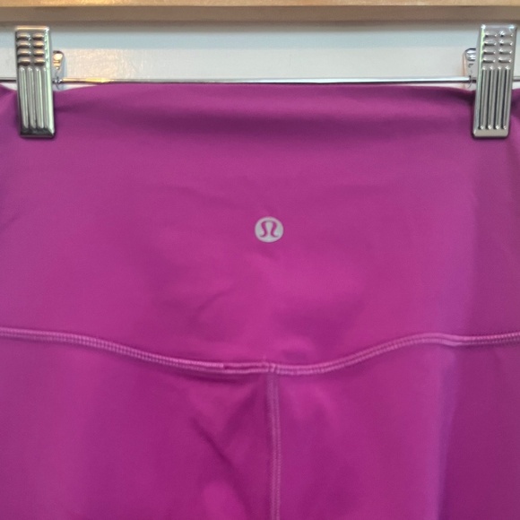 Lululemon Align High-Rise Crop 23” *Double Lined – Vivid Plum Size 4 – Rare - Picture 9 of 10